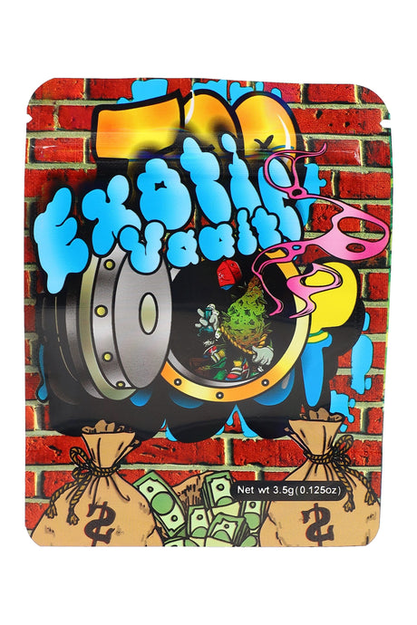 Printed Mylar 3.5 g Bags “Money Moves” – Choose Design – 50-Pack