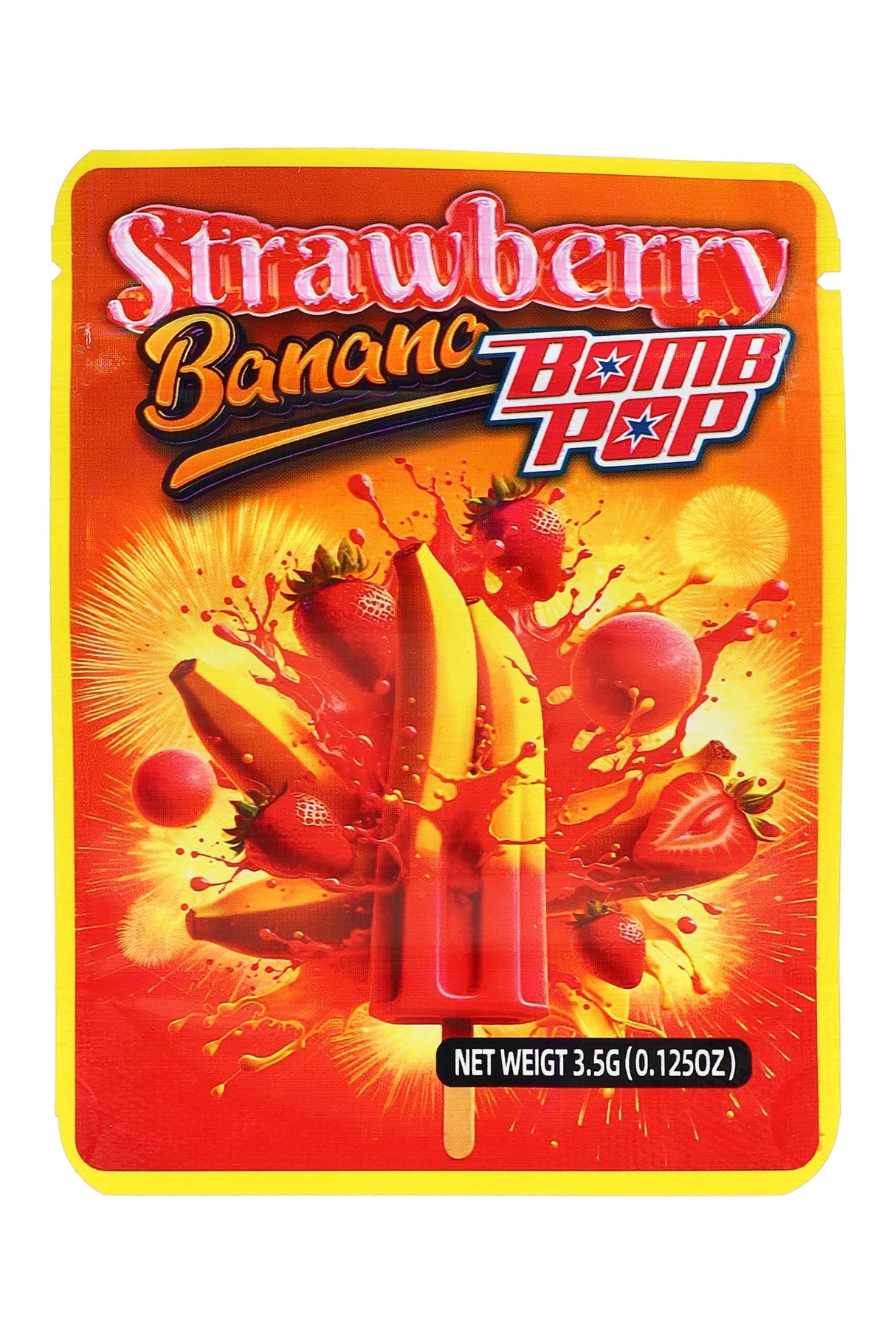 Printed Mylar 3.5 g Bags “Sugary Treats” – Choose Design – 50-Pack