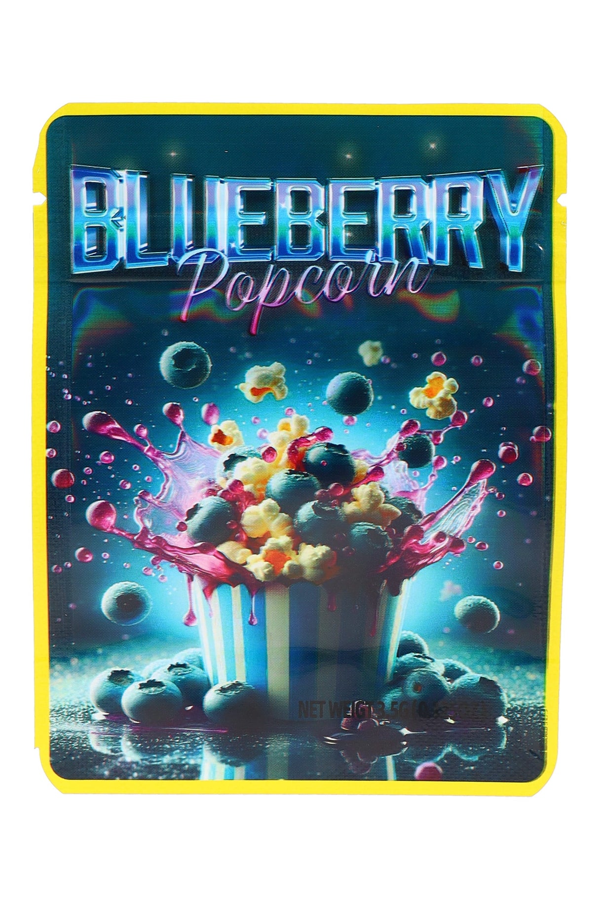 Printed Mylar 3.5 g Bags “Sugary Treats” – Choose Design – 50-Pack