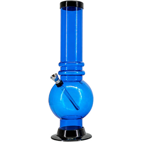 JM Enterprises 12-15" Acrylic Bubble Base Bong - Multiple Colors