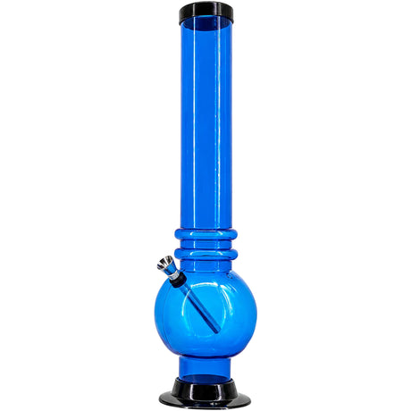 JM Enterprises 12-15" Acrylic Bubble Base Bong - Multiple Colors