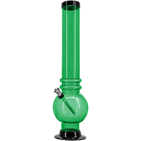 JM Enterprises 12-15" Acrylic Bubble Base Bong - Multiple Colors