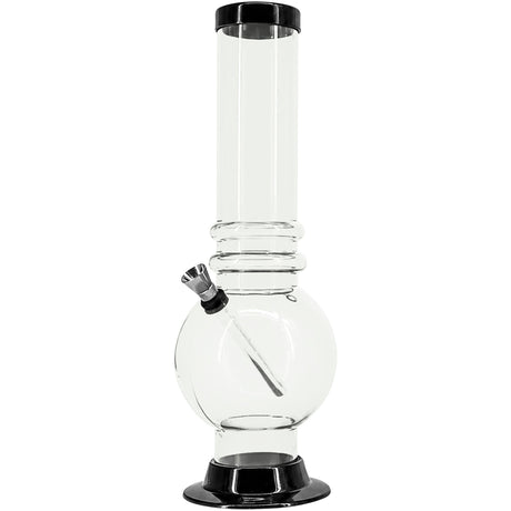 JM Enterprises 12-15" Acrylic Bubble Base Bong - Multiple Colors