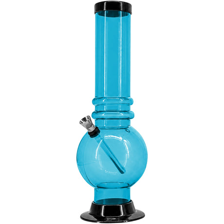 JM Enterprises 12-15" Acrylic Bubble Base Bong - Multiple Colors