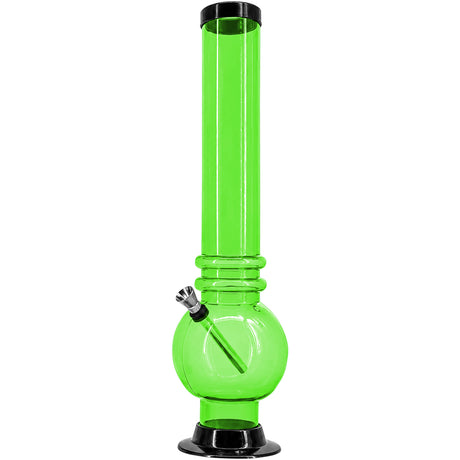 JM Enterprises 12-15" Acrylic Bubble Base Bong - Multiple Colors