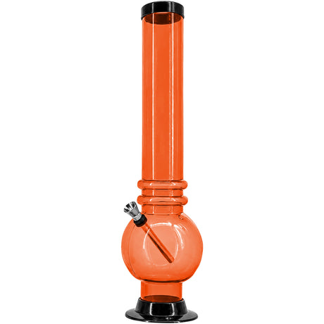 JM Enterprises 12-15" Acrylic Bubble Base Bong - Multiple Colors