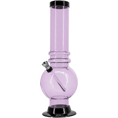 JM Enterprises 12-15" Acrylic Bubble Base Bong - Multiple Colors