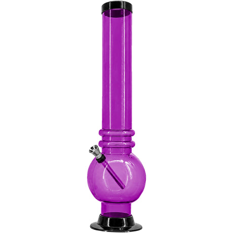 JM Enterprises 12-15" Acrylic Bubble Base Bong - Multiple Colors