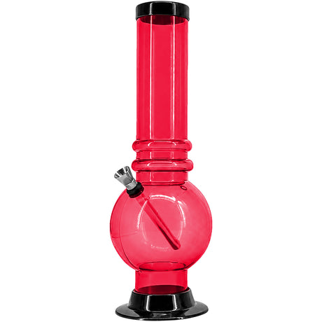 JM Enterprises 12-15" Acrylic Bubble Base Bong - Multiple Colors