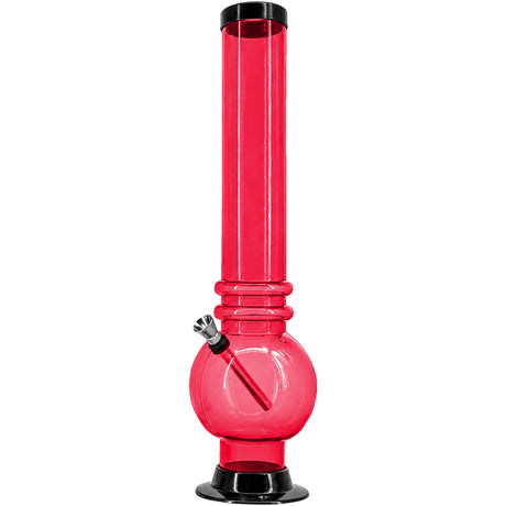 JM Enterprises 12-15" Acrylic Bubble Base Bong - Multiple Colors