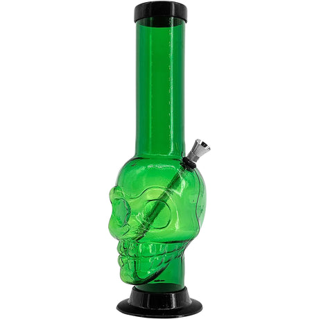JM Enterprises 12-15" Acrylic Skull Chamber Bong - Multiple Colors