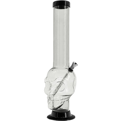 JM Enterprises 12-15" Acrylic Skull Chamber Bong - Multiple Colors