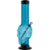 JM Enterprises 12-15" Acrylic Skull Chamber Bong - Multiple Colors