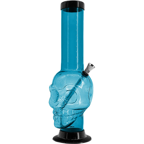 JM Enterprises 12-15" Acrylic Skull Chamber Bong - Multiple Colors