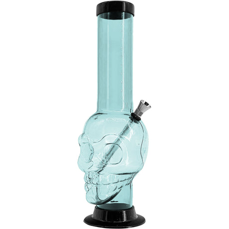 JM Enterprises 12-15" Acrylic Skull Chamber Bong - Multiple Colors