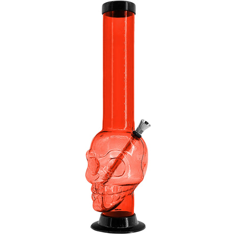 JM Enterprises 12-15" Acrylic Skull Chamber Bong - Multiple Colors