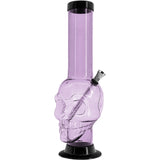 JM Enterprises 12-15" Acrylic Skull Chamber Bong - Multiple Colors