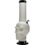 JM Enterprises 12-15" Acrylic Skull Chamber Bong - Multiple Colors