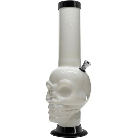 JM Enterprises 12-15" Acrylic Skull Chamber Bong - Multiple Colors