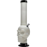 JM Enterprises 12-15" Acrylic Skull Chamber Bong - Multiple Colors