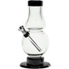 JM Enterprises 6-9" Acrylic Straight Tube Bubble Flare Bong - Multiple Colors