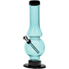 JM Enterprises 6-9" Acrylic Straight Tube Bubble Flare Bong - Multiple Colors