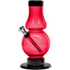 JM Enterprises 6-9" Acrylic Straight Tube Bubble Flare Bong - Multiple Colors