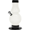 JM Enterprises 6-9" Acrylic Straight Tube Bubble Flare Bong - Multiple Colors