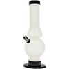 JM Enterprises 6-9" Acrylic Straight Tube Bubble Flare Bong - Multiple Colors