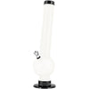 JM Enterprises 9-12" Acrylic Angled Neck Straight Tube Bubble Bong - Multiple Colors