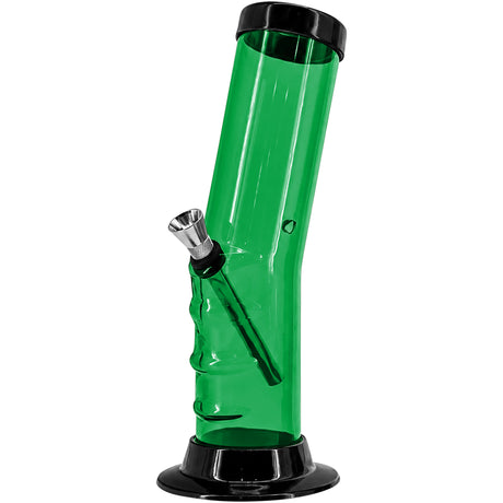JM Enterprises 9-12" Acrylic Bent Neck Bong - Multiple Colors