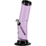 JM Enterprises 9-12" Acrylic Bent Neck Bong - Multiple Colors