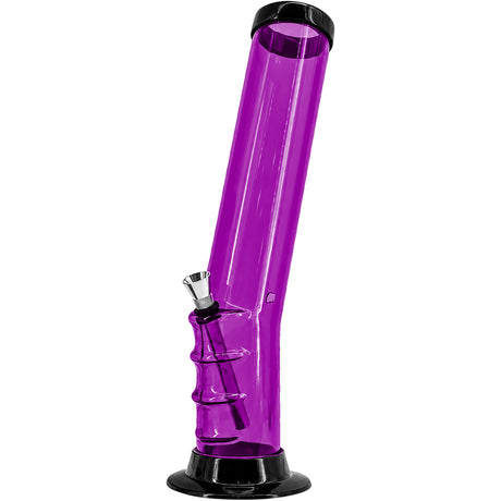 JM Enterprises 9-12" Acrylic Bent Neck Bong - Multiple Colors