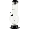 JM Enterprises 9-12" Acrylic Bent Neck Bubble Base Bong - Multiple Colors