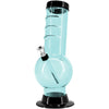 JM Enterprises 9-12" Acrylic Bent Neck Bubble Base Bong - Multiple Colors