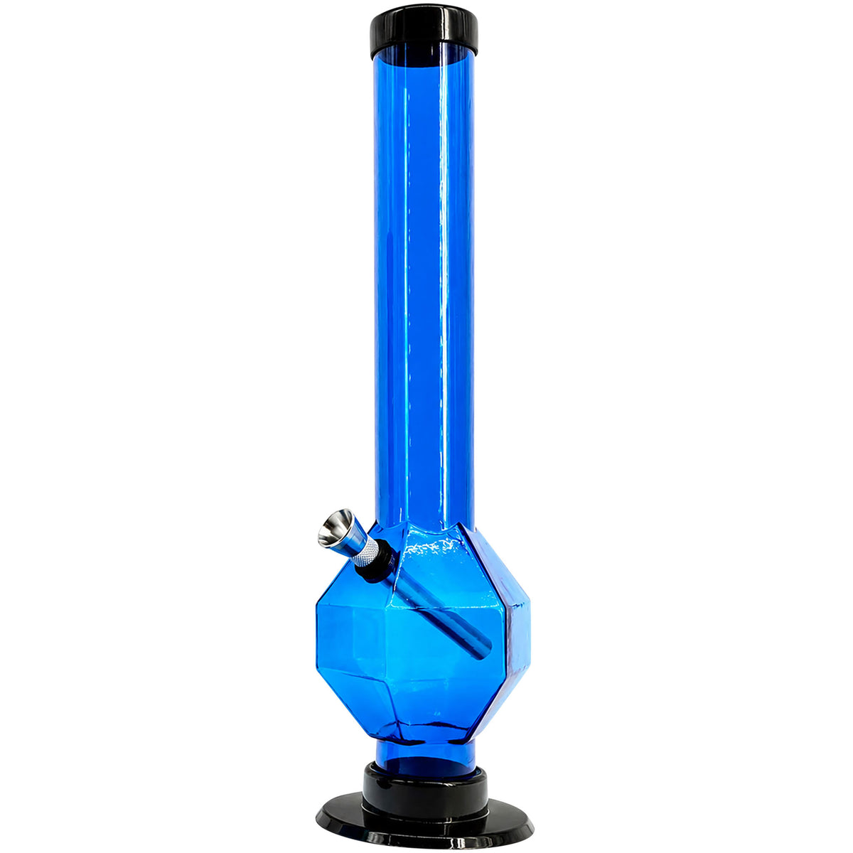 JM Enterprises 9-12" Acrylic Diamond Bong - Multiple Colors