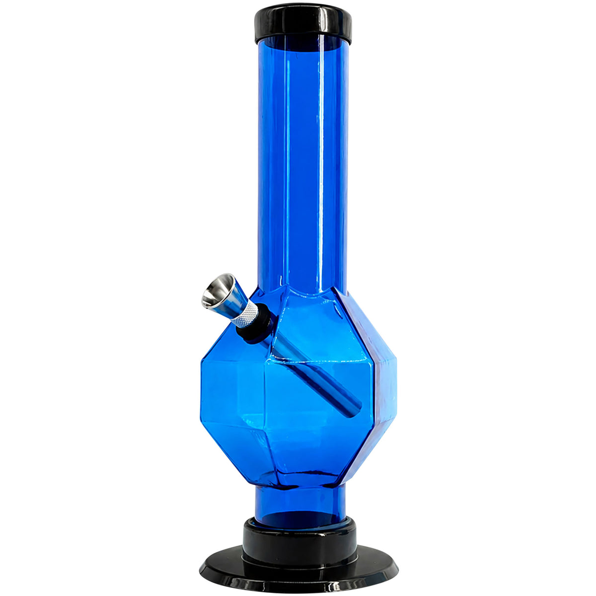JM Enterprises 9-12" Acrylic Diamond Bong - Multiple Colors