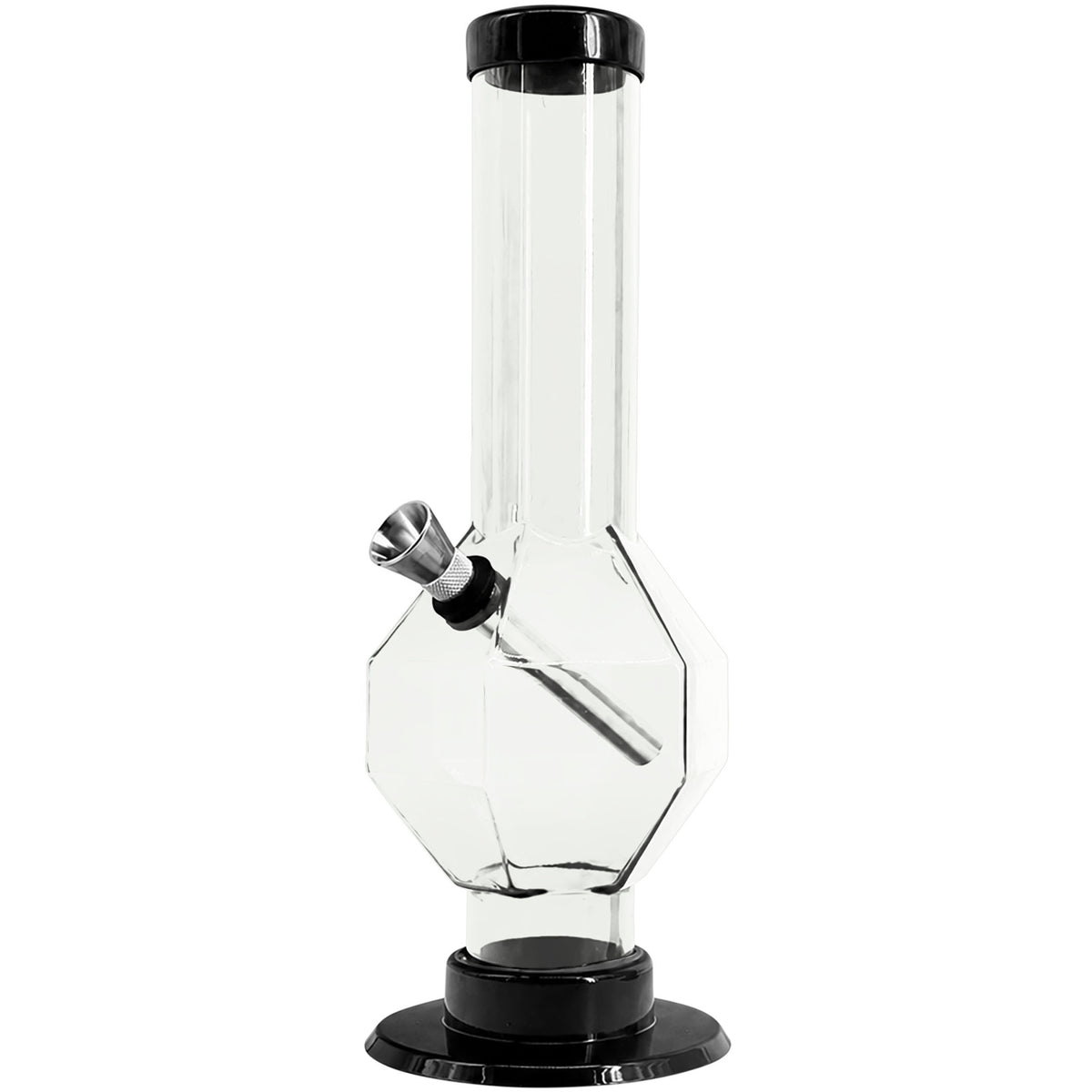 JM Enterprises 9-12" Acrylic Diamond Bong - Multiple Colors