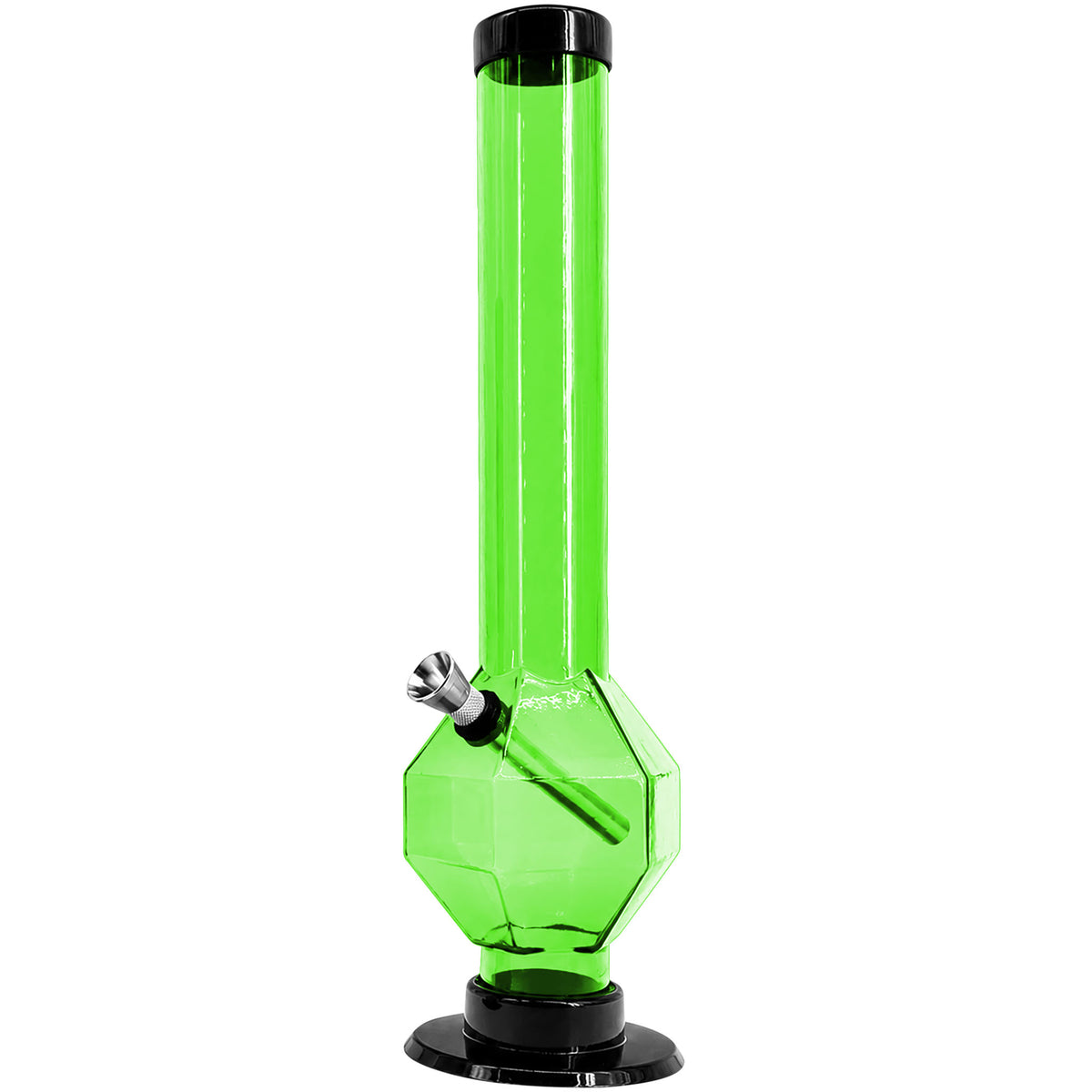 JM Enterprises 9-12" Acrylic Diamond Bong - Multiple Colors