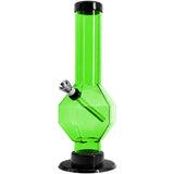JM Enterprises 9-12" Acrylic Diamond Bong - Multiple Colors