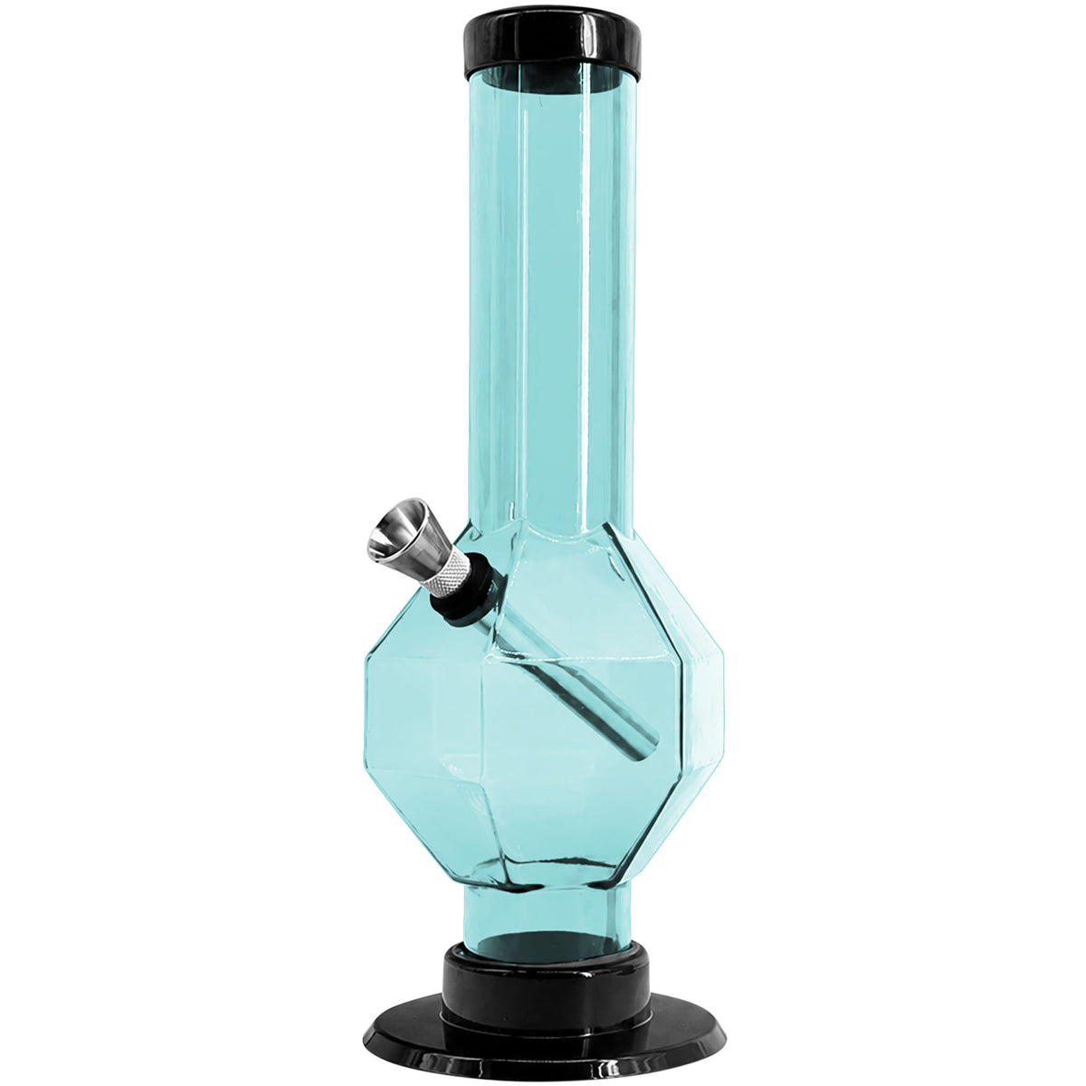 JM Enterprises 9-12" Acrylic Diamond Bong - Multiple Colors