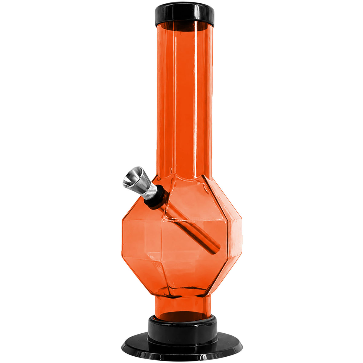 JM Enterprises 9-12" Acrylic Diamond Bong - Multiple Colors