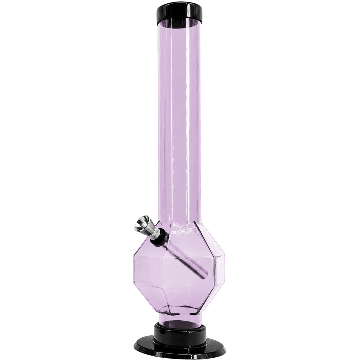 JM Enterprises 9-12" Acrylic Diamond Bong - Multiple Colors
