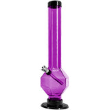 JM Enterprises 9-12" Acrylic Diamond Bong - Multiple Colors