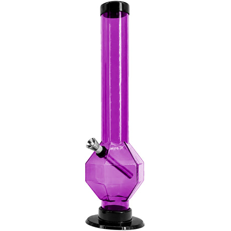 JM Enterprises 9-12" Acrylic Diamond Bong - Multiple Colors