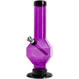 JM Enterprises 9-12" Acrylic Diamond Bong - Multiple Colors