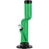 JM Enterprises 9-12" Acrylic Kink Neck Bong - Multiple Colors