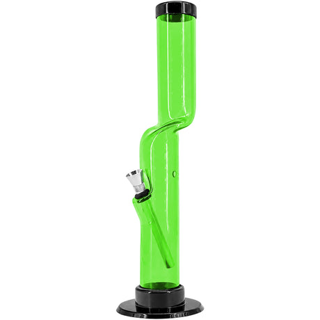 JM Enterprises 9-12" Acrylic Kink Neck Bong - Multiple Colors