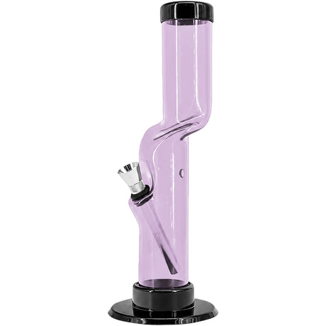 JM Enterprises 9-12" Acrylic Kink Neck Bong - Multiple Colors