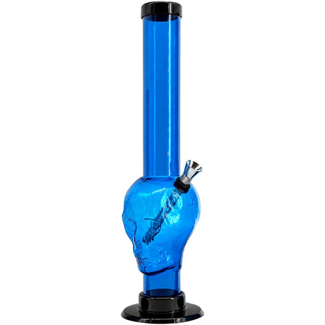 JM Enterprises 9-12" Acrylic Skull Bong - Multiple Colors